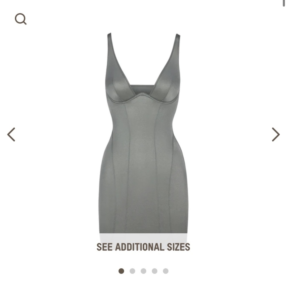 NWT skims glissenette slip dress
